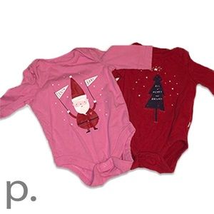 🦃 (2) Christmas Onesies // 3 for $30 deal